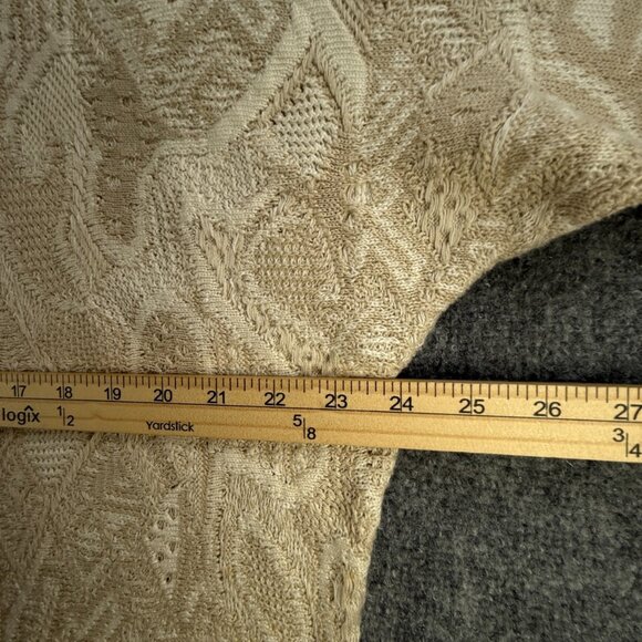 COOGI Naturals XL Earth Tone Beige Australia Made Sweater Knit Pullover ***** - Picture 5 of 16